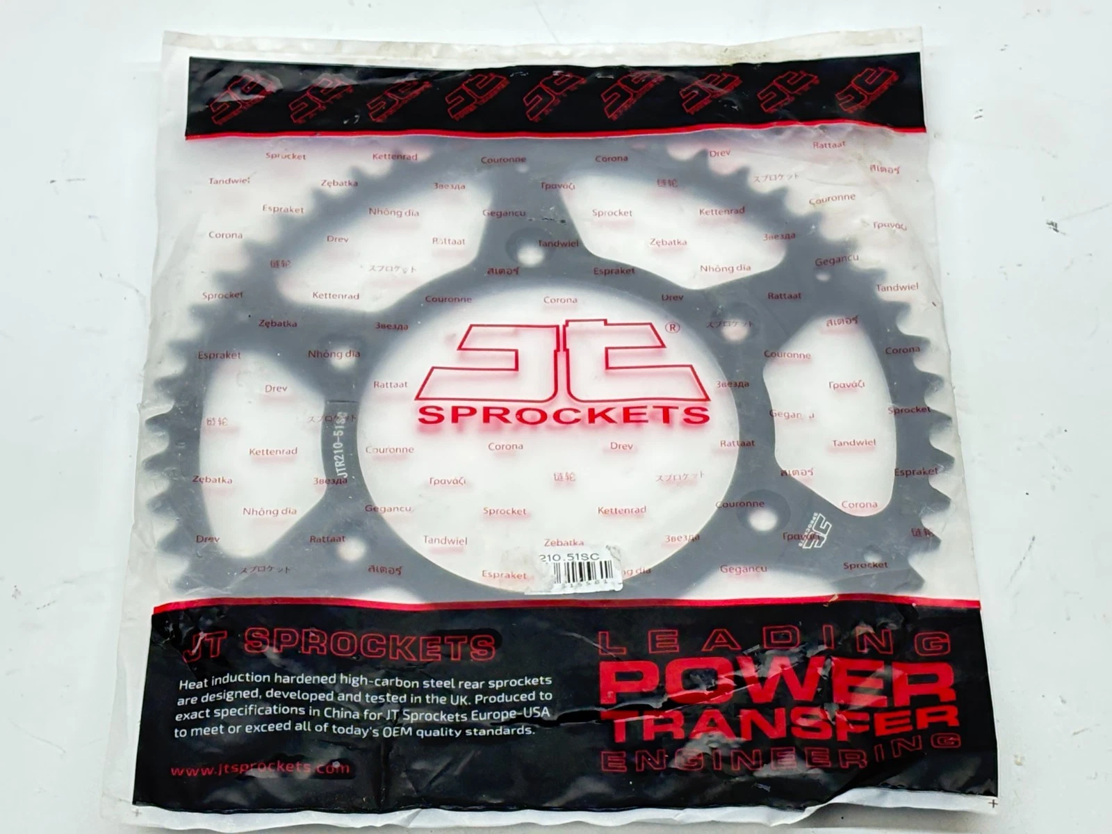 New 2008 Honda CRF250R JT Sprockets Rear Wheel Sprocket 51T Teeth Dirt Bike CRF