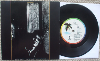 U2 - I Still Haven't Found What I'm Looking For - EX- 45 / 33 1/3 + PS