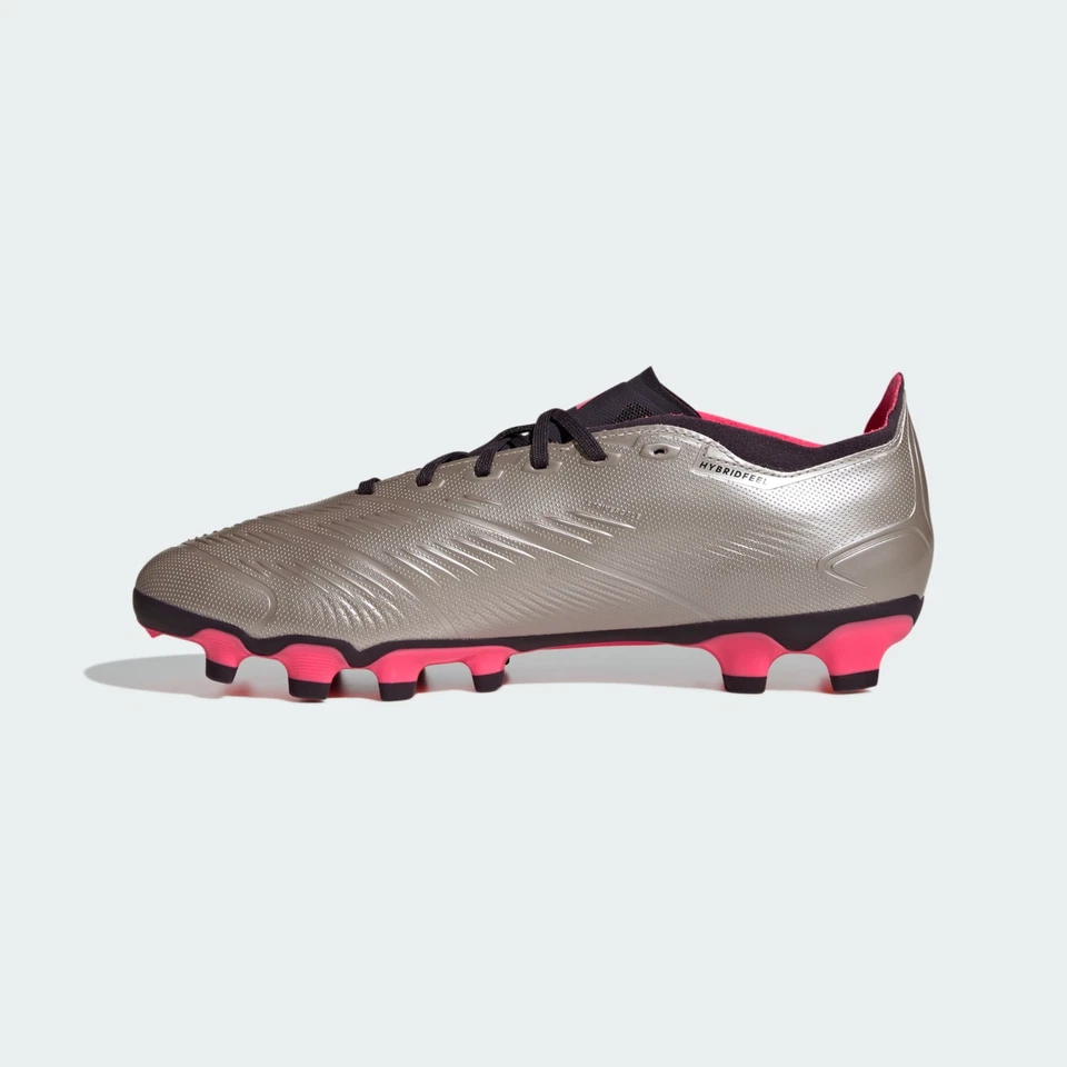 adidas Predator League HG AG Platina Metallic Aurora Black IF6383 Taglia Uomo - Immagine 4 di 4