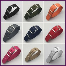 Nylon Canvas Strap 18mm 20mm 22mm 24mm Sports Fabric Nylon Watchband Accessories