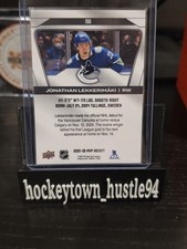 2025-26 Upper Deck Mvp - Jonathan Lekkerimaki, Jonathan Lekkerimaki #156