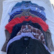 Lot of 10 USED Polo Ralph Lauren Shirts Size XL/XXL