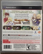Tales of Symphonia: Chronicles (Sony PlayStation 3, 2014) PS3
