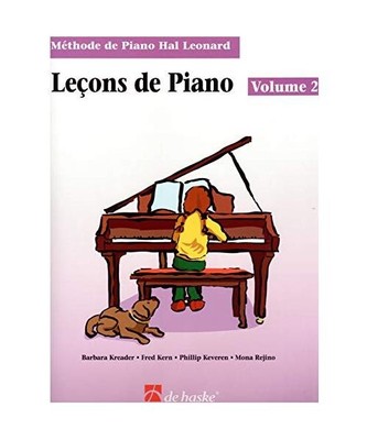 Piano Lessons Book 2 - French Edition: Hal Leonard Student Piano Library