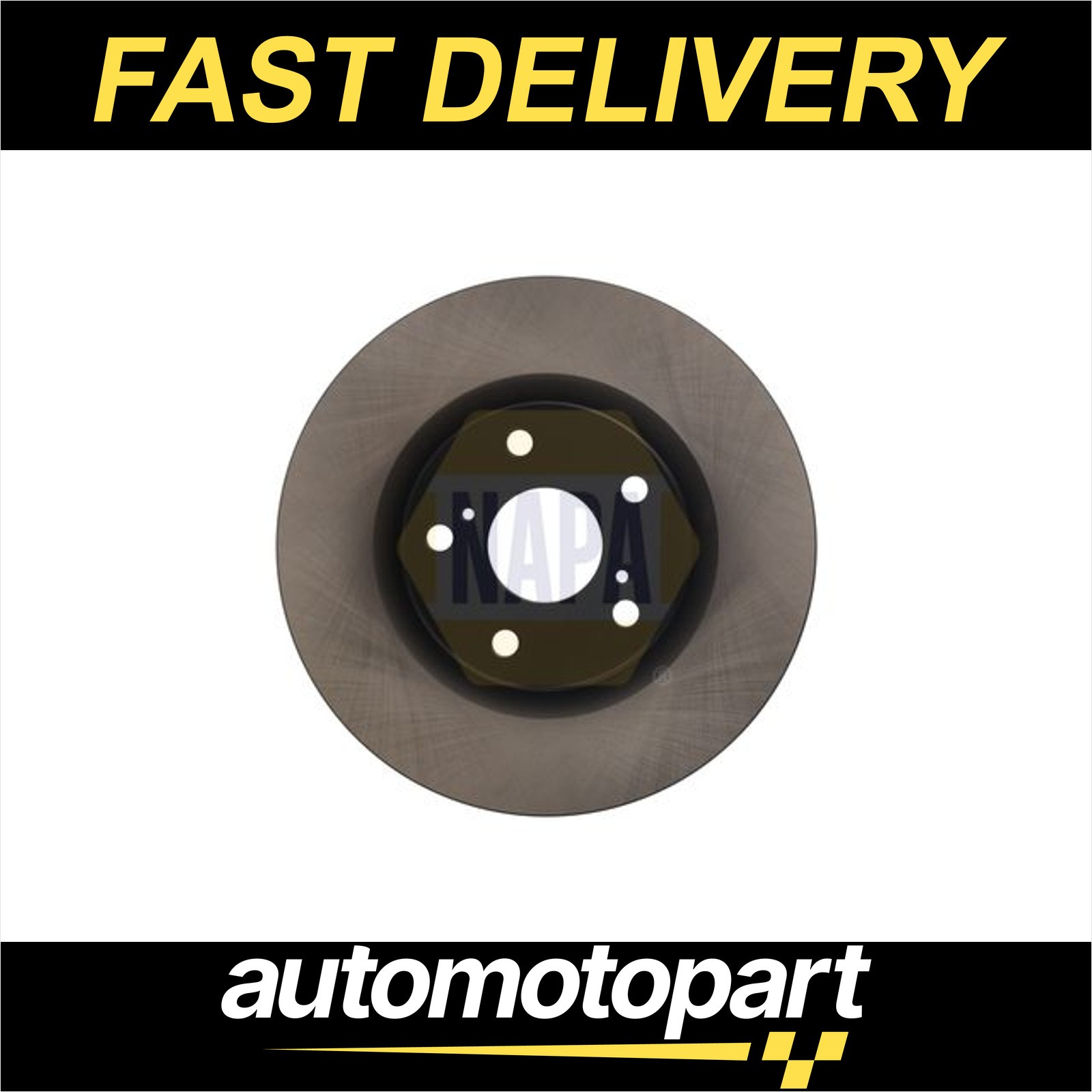 NAPA 2x Brake Discs Pair Vented Front 296mm NBD5436 Set 4351202250 4351206090