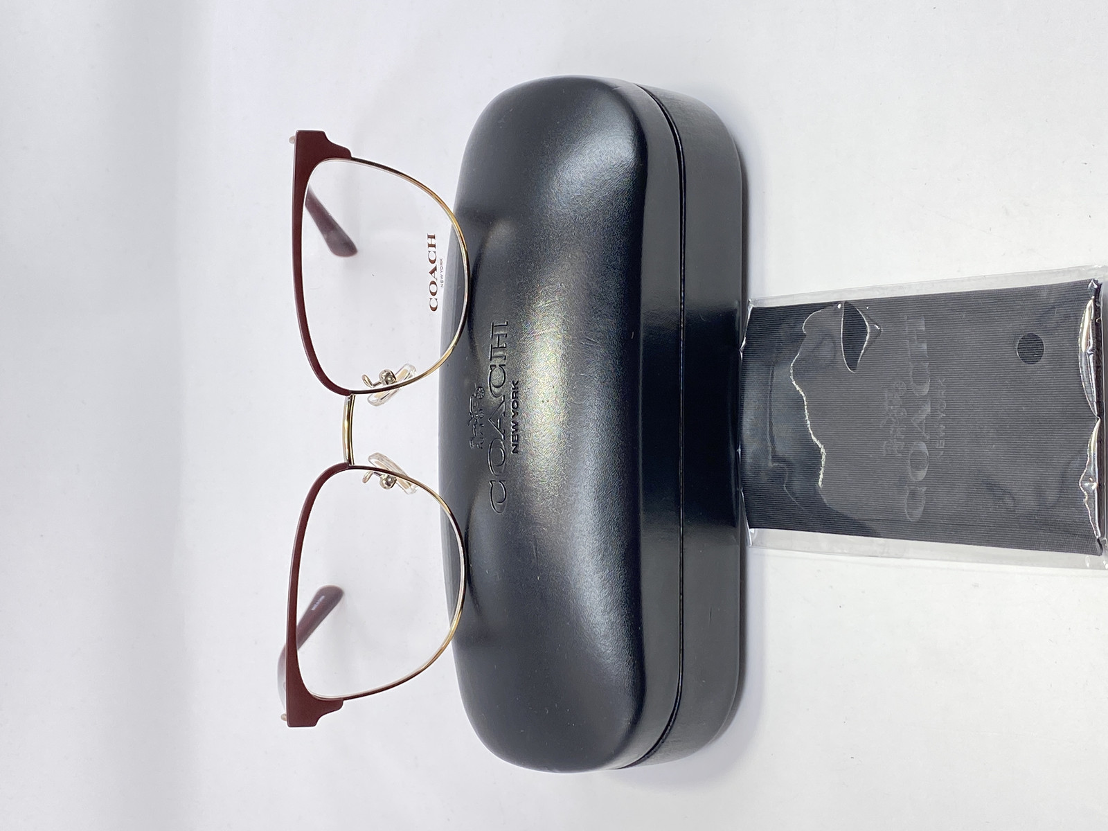 Coach Rose Gold & Burgundy Eyeglass Frames HC5130 9385 53-17-140 New