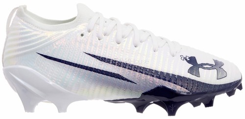 Under Armour Men's Blur Pro Football Cleats White/White/White