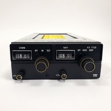 Refurbished King KX-170B NAV / COMM 14V P/N 069-1020-00 w/ Tray - Tested Working