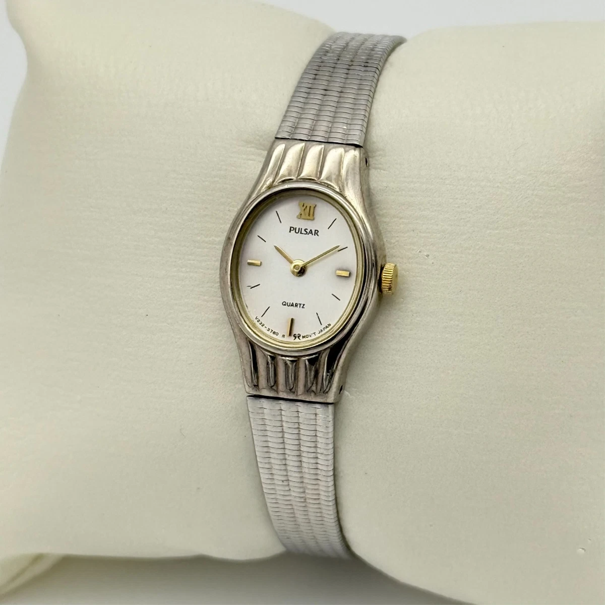 Ladies Pulsar By Seiko Petite Dress Quartz Watch V232-0050 