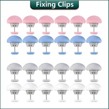 Bedding Duvet Quilt Cover Snaps Fixing Clips Fastener Holder Gripper Clip 3.3 cm