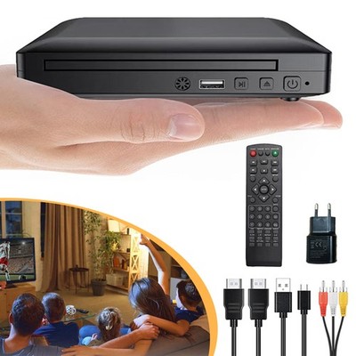 CD DVD Player DVD Spieler Mini Multimedia Player Unterstützt USB AV Anschluss