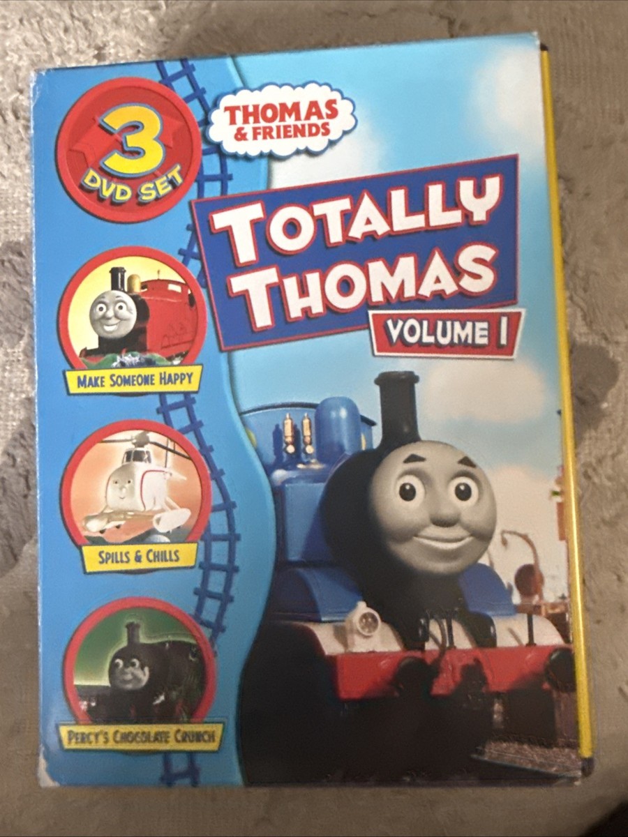 Thomas Friends - Totally Thomas - Vol. 1 (DVD, 2008, 3-Disc Set