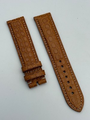 Eberhard 20mm Chrono 4 Armband Strap Leder Neu