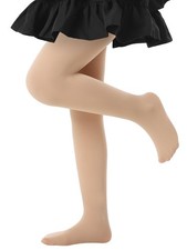 Girls Fleece Lined Tights Thermal Warm Tights Footed for Winter Toddler Fleec...