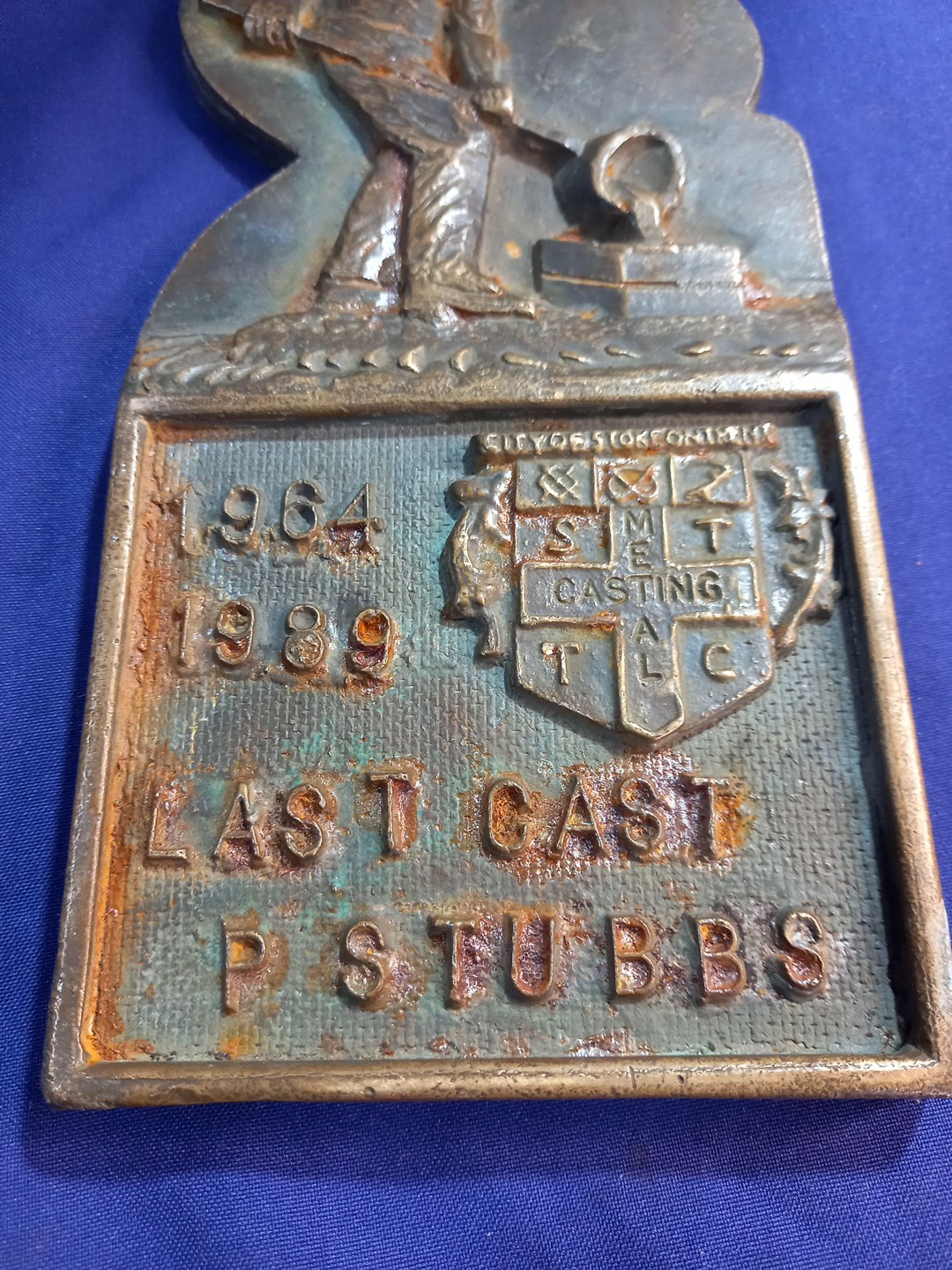 Bronze Foundry Casting Of Someones Last Cast