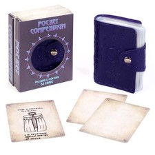 Pocket Compendium Spellbook Holder| 26 Pages per Book & 54 Playing Cards| Tab...