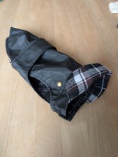 Trixie Duo Welpe XS/S 30 Regenmantel Wintermantel Top schwarz Kariert