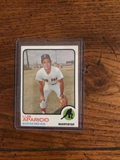Luis Aparicio 1973 Topps Baseball Card