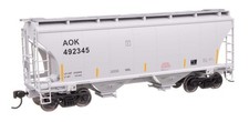 49303 Walthers HO 39' Trinity 3281 2-Bay Covered Hopper Arkansas-Oklahoma