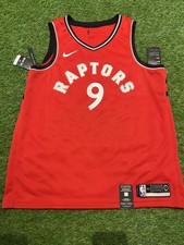 New Nike Serge Ibaka Toronto Raptors Basketball Jersey Sz 52 XL