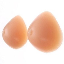 Silicone Breast Forms Mestectomy Prosthesis Bra Inserts Pads Enhancers 1 Pair