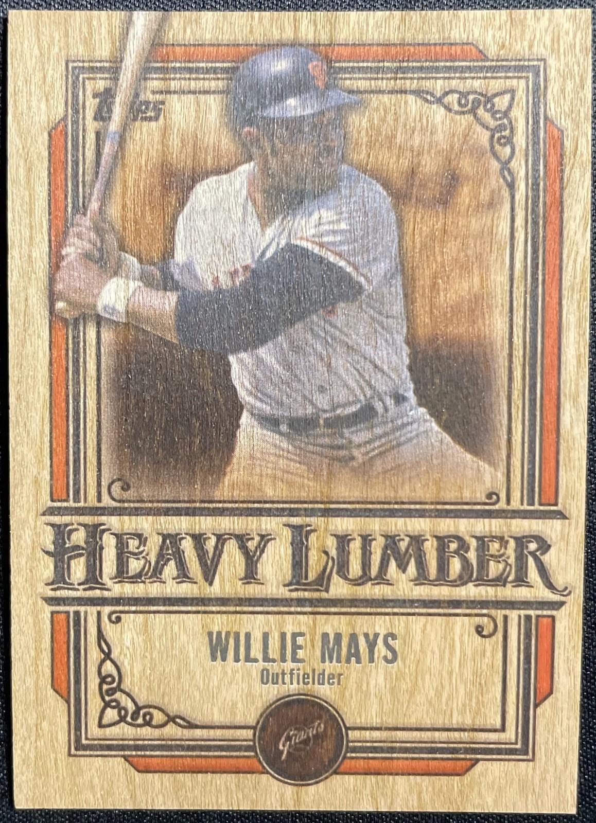 2025 Topps Series 1 - Heavy Lumber Willie Mays #HL-14