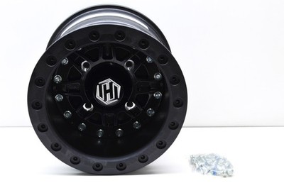 Hiper 1210-KBK03-55-SBL-BK Black Sidewinder Wheel Rim 12X10 12 5+5 4/136 4/137 B