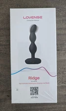 Lovense Ridge App-controlled Vibrating and Rotating Anal Beads, Adult Toy