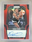 Dana Evans 2025 Panini WNBA Prizm #SG-DE Red Signatures Auto /99