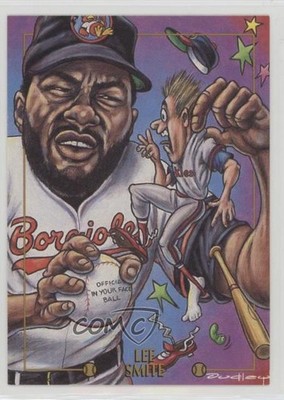 1993 Cardtoons Lee Smite Lee Smith #66 HOF 3bs