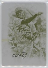 2017 Topps Inception Printing Plate Yellow 1/1 Aledmys Diaz #86 0t2