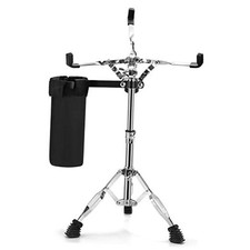Snare Drum Stand with Drum Sticks Holder, Double Braced Tripod Snare Stand