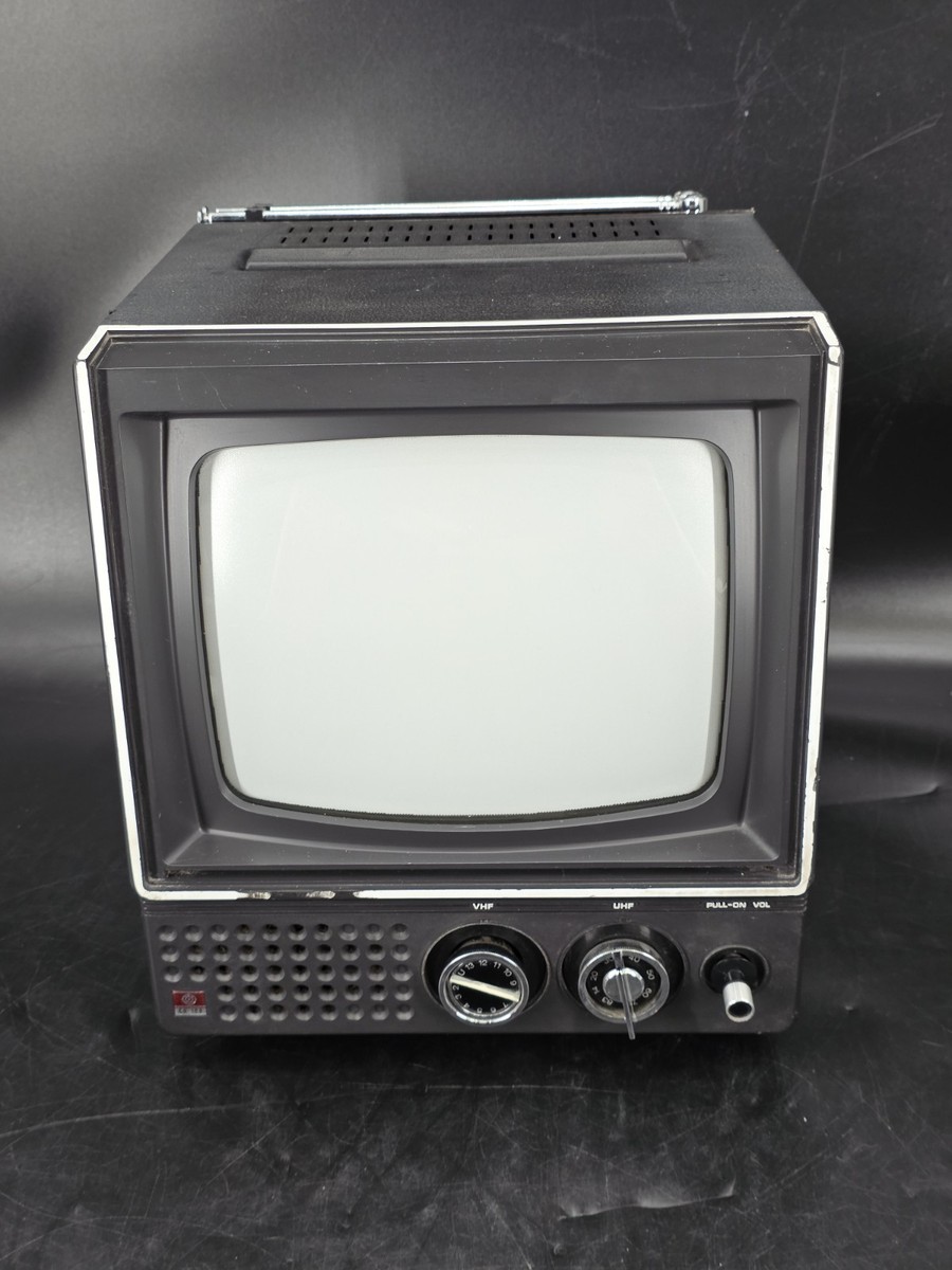 Vintage Hitachi CU-100 Solid State TV - WORKS | eBay