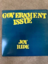 Government Issue -Joy Ride VINYL LP Fountain Youth ORIGINAL 1984 w/insert EX/VG+