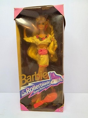 Barbie Rollerblade 2214 Doll 1991 Skates Flicker n Flash Vintage