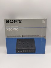 Sony xec-700 electronic crossover