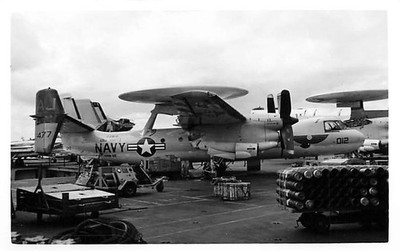 sw Foto Grumman E-2 Hawkeye Militärflugzeug ca. 9 x 14cm - 9d6279b