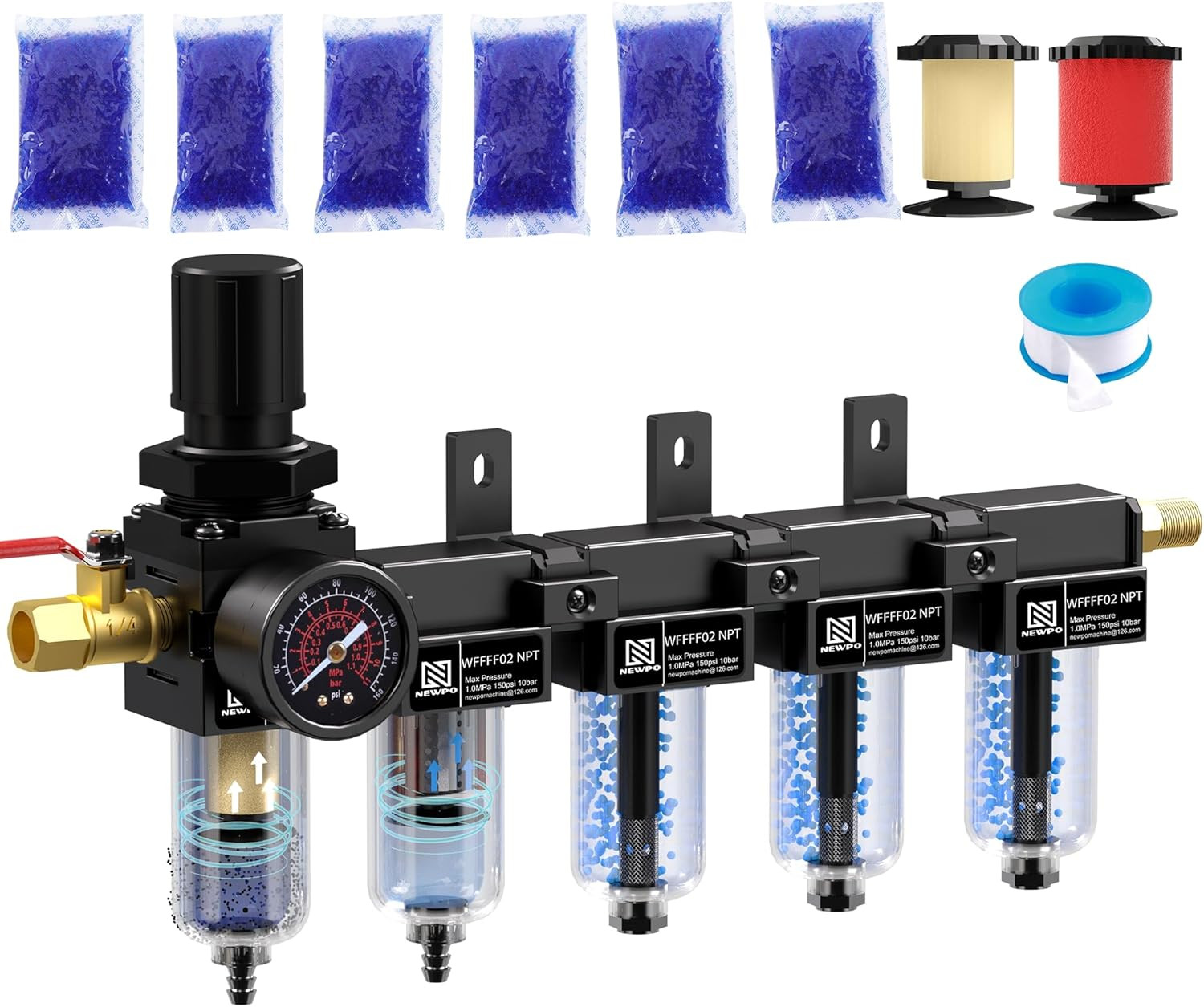 ,air Compressor Water Separator System