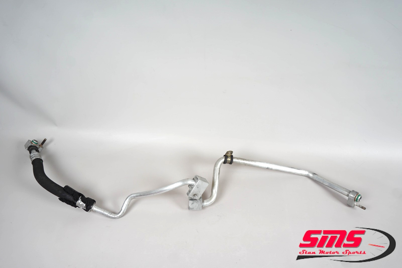 02-07 Maserati Coupe Spyder M138 4200 AC Compressor Pump Line Hose Pipe Pair OEM