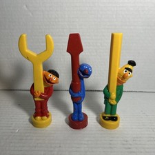 Vintage 1983 Playskool Muppets Sesame Street Workbench 3 Tools Replacements