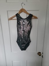 Aplha Factor Gymnastics Leotard Silver Christmas On The Chesapeake