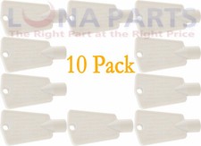 10 Pack 297147700 Freezer Door Lock Key for Electrolux AP4301346 PS1991481
