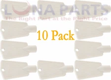 10 Pack 297147700 Freezer Door Lock Key for Electrolux AP4301346 PS1991481