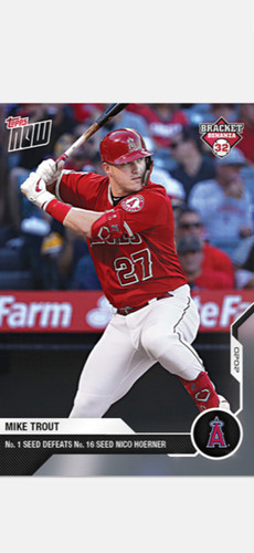 2020 Topps Now BB1-1 Mike Trout