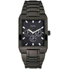 GUESS City Block W13505G2 Orologio da uomo multifunzione in acciaio laminato
