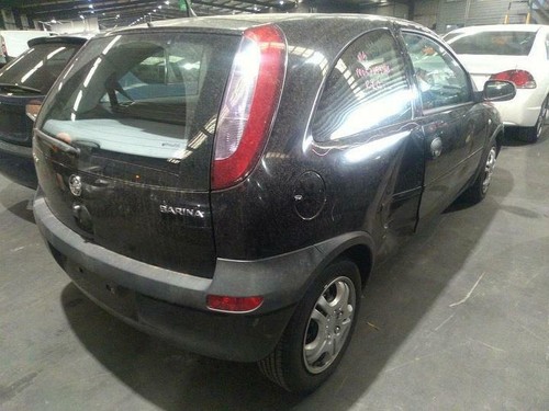 Genuine 2001 HOLDEN BARINA XC 1.4L Ei 2001-2005 LEFT DOOR SHELL, BLACK 2HU - Bild 9 von 12
