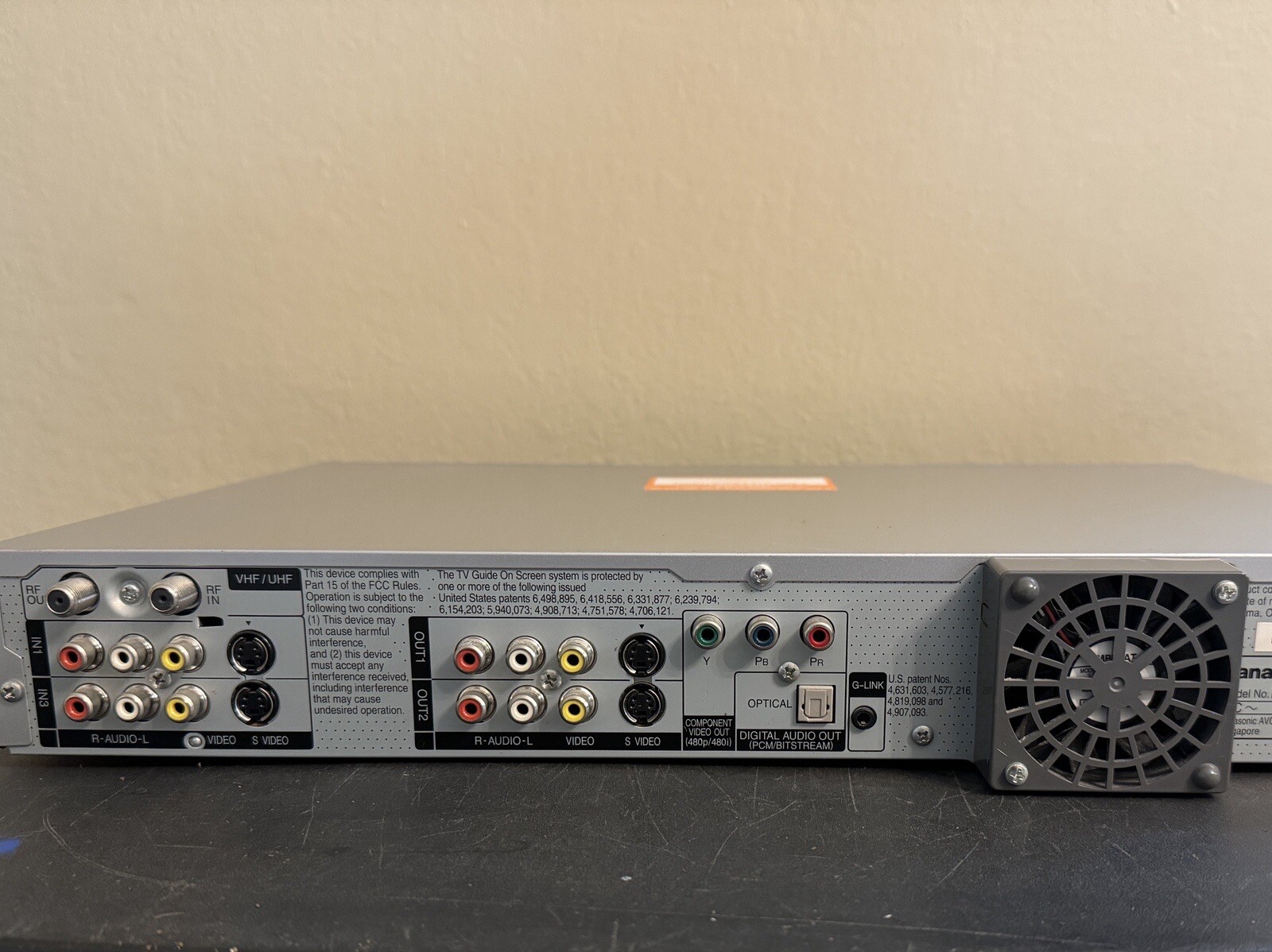 Panasonic DMREH50 HDD & DVD Player Recorder No Remote READ