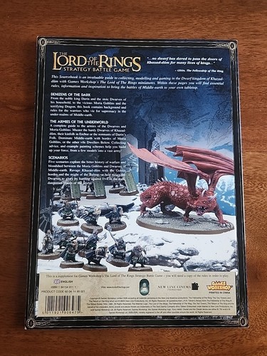 GW LOTR OOP Khazad-Dum Strategie Kampf Spiel Buch - Bild 2 von 2
