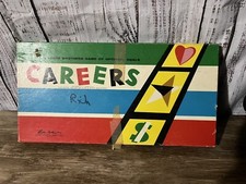 CAREERS BOARD GAME 1955 Complete Vintage Parker Brothers Salem Massachusetts