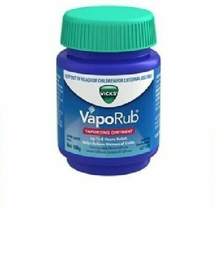 Vicks VapoRub Chest Rub Ointment, Relief from Cough Cold, Aches, & Pains  (25g) | eBay